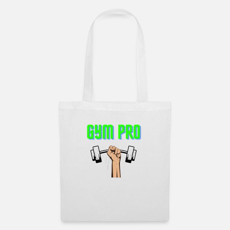 GYM Pro - Stoffbeutel - Weiß