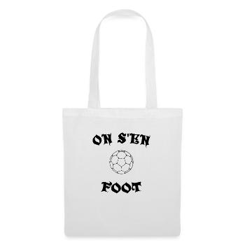 Humour football - Sac en tissu - blanc - Devant