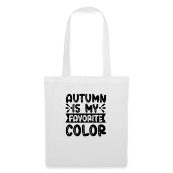 Autumn is my favorite color - Stoffbeutel - Weiß - Vorne