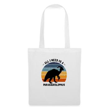 Parasaurolophus for dinosaurs and fosil hunters - Tote Bag - white - Front