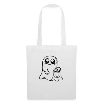 Bande dessinée de famille Enfant - Sac en tissu - blanc - Devant