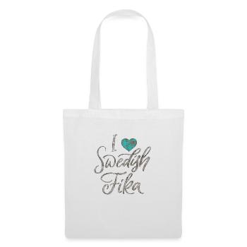 Suède Suède Viking Norden Scandinavie fika - Sac en tissu - blanc - Devant