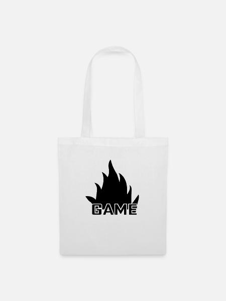 Game Gaming PC - Stoffbeutel - Weiß