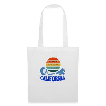 California - Stoffbeutel - Weiß - Vorne