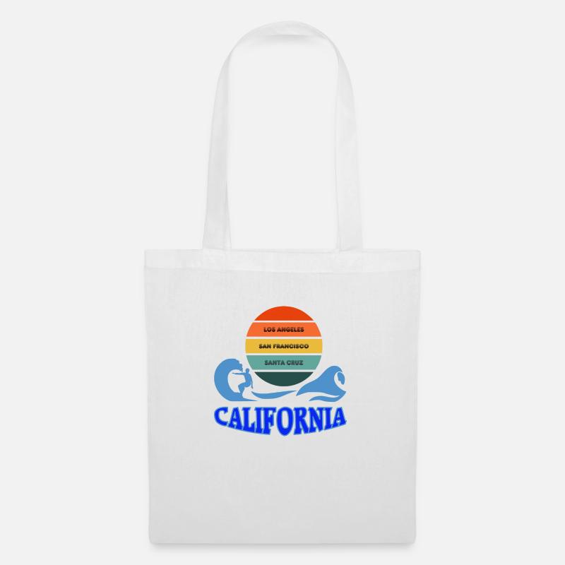 California - Stoffbeutel - Weiß
