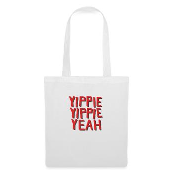 Yippie Yippie Yeah - Die 2000er-Party - Stoffbeutel - Weiß - Vorne