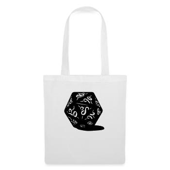 Dice D20 - Tote Bag - white - Front