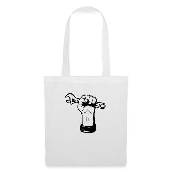 Artisan bricoleur Artisan Artisan Outil Construction - Sac en tissu - blanc - Devant