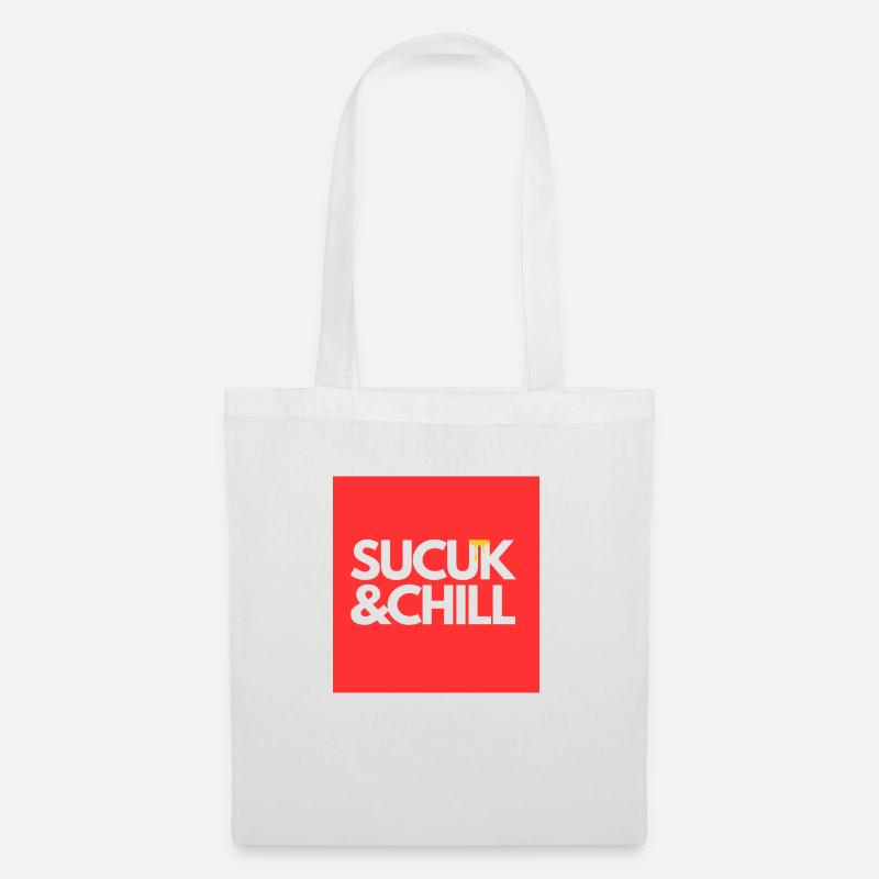 Sucuk&Chill - Stoffbeutel - Weiß