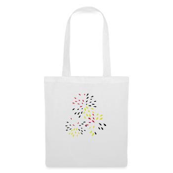 Feu d’artifice - Sac en tissu - blanc - Devant