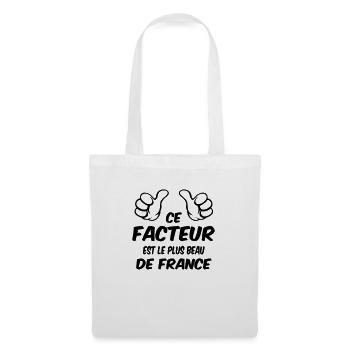 BESTER FAKTOR - Stoffbeutel - Weiß - Vorne