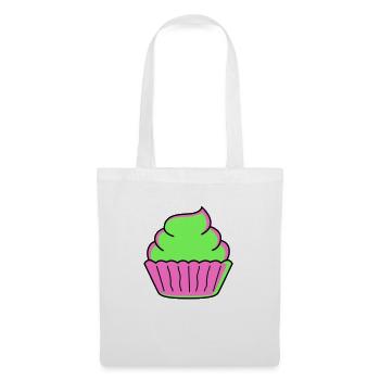 Cupcake - Sac en tissu - blanc - Devant