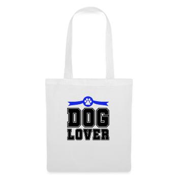 dog lover - Stoffbeutel - Weiß - Vorne