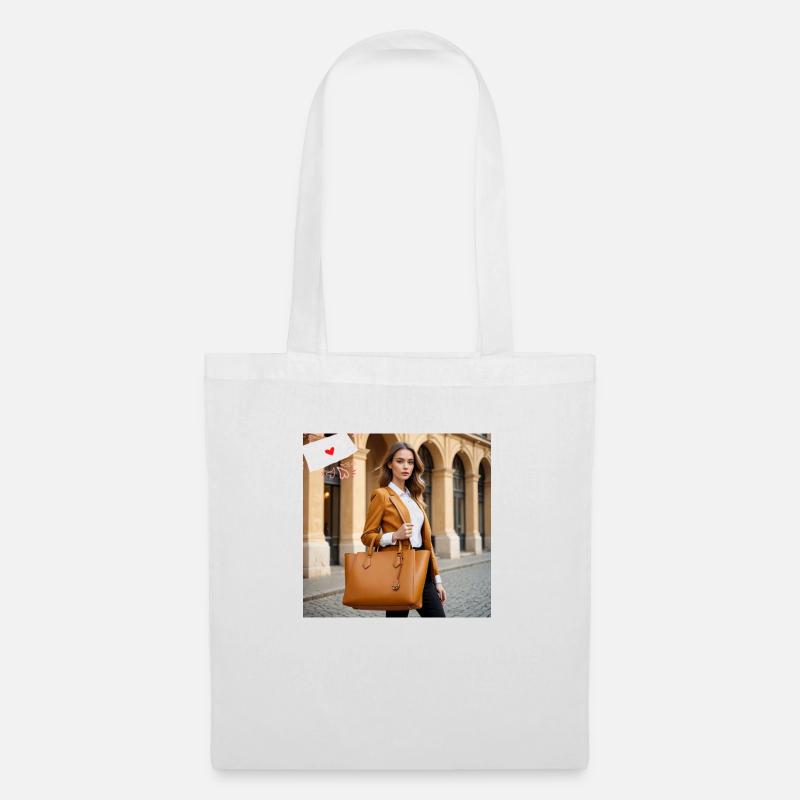 Large bag - Tote Bag - white