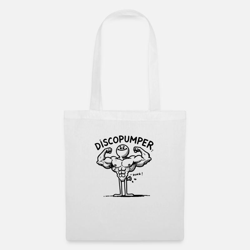 The Discopumper - Tote Bag - white