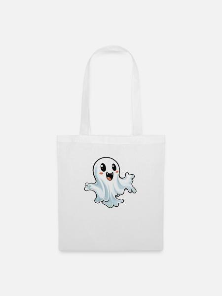 Ghost Halloween - Stoffbeutel - Weiß