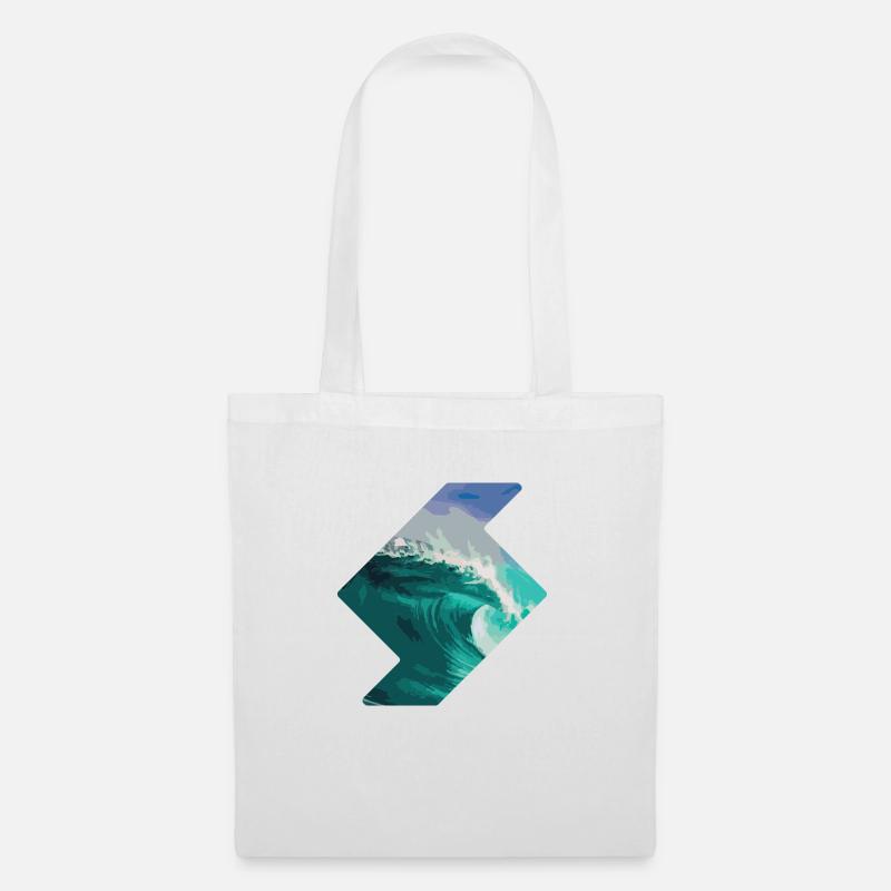 Ocean wave - Tote Bag - white