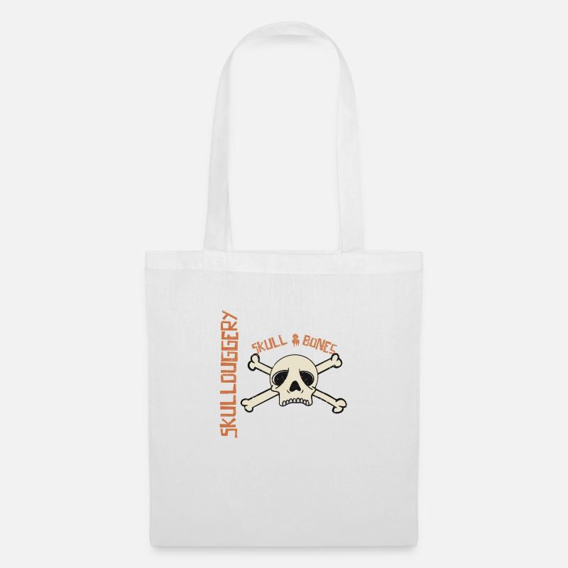 Skullduggery - Stoffbeutel - Weiß