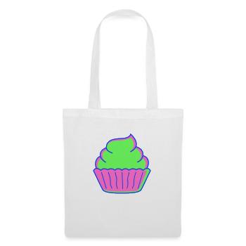 Cupcake - Sac en tissu - blanc - Devant