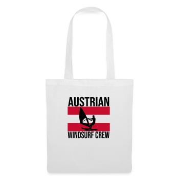 Austrian Windsurf Crew Shirt - Stoffbeutel - Weiß - Vorne