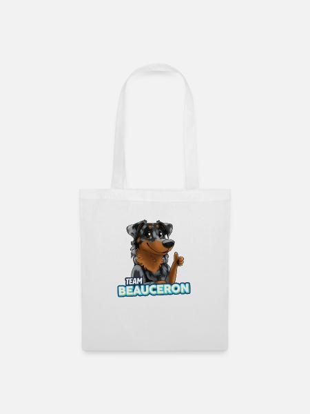 TEAM Beauceron - Harlequin - Tote Bag - white