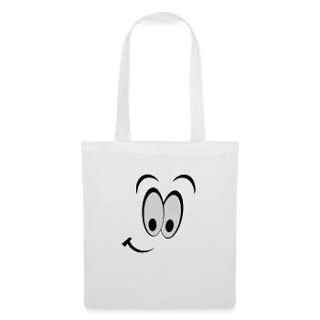 SMILEY - Stoffbeutel - Weiß - Vorne