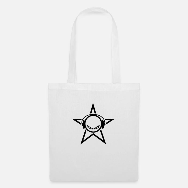 dj - Tote Bag - white