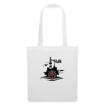 North Sea Tiger Oil Rig Platform Aberdeen - Tote Bag - white - Front