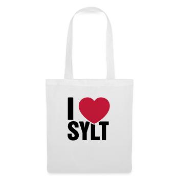 J'adore Sylt - Sac en tissu - blanc - Devant