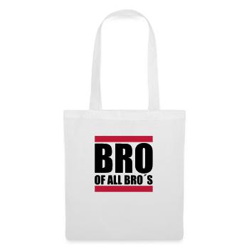 bro_of_all_bros_f2 - Sac en tissu - blanc - Devant