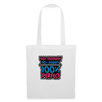 100 Procent Perfect - Sac en tissu - blanc - Devant