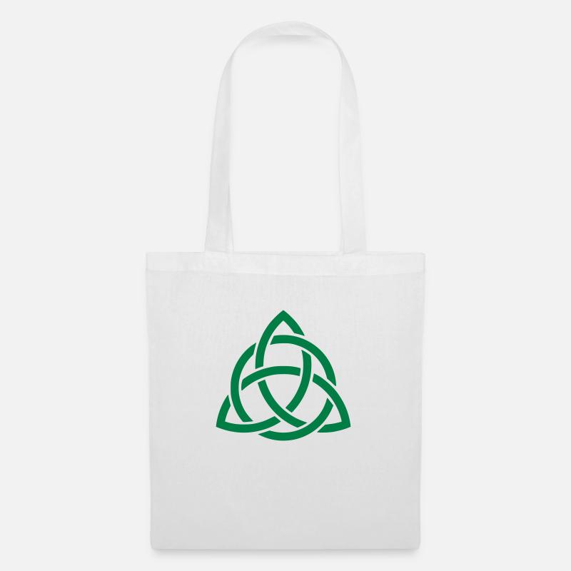 Celtic knot - Tote Bag - white
