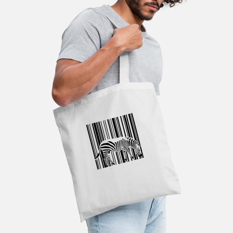 Barcode Zebra Stoffbeutel