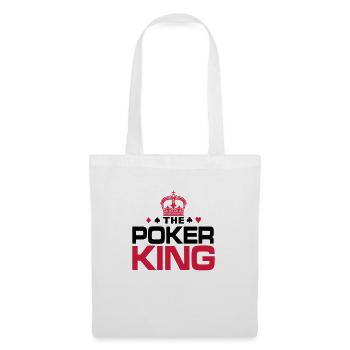 Poker King - Stoffbeutel - Weiß - Vorne