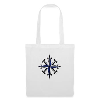 compass, compass, wind rose - Tote Bag - white - Front