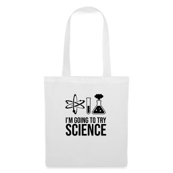 Wissenschaft - Stoffbeutel - Weiß - Vorne