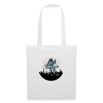 Dj - Tote Bag - white - Front