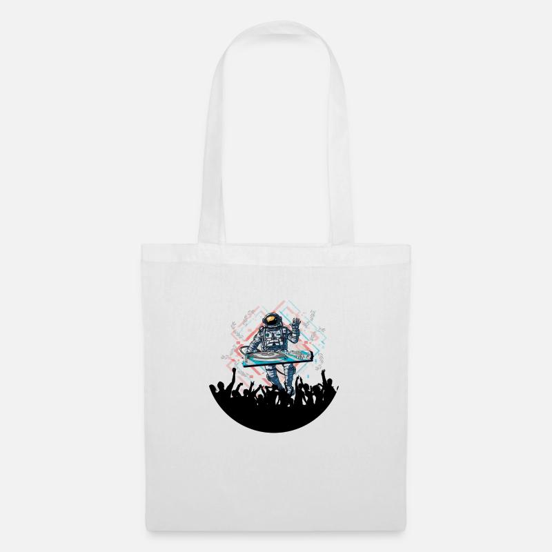 Dj - Sac en tissu - blanc