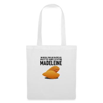 BOSSU - Sac en tissu - blanc - Devant