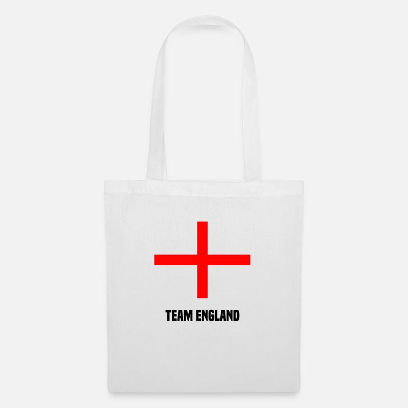 Team England - Stoffbeutel - Weiß