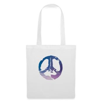 Peace Peace Sign Love Harmony Symbol 3 - Tote Bag - white - Front