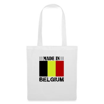 made in belgium - Stoffbeutel - Weiß - Vorne