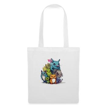 Les streums n°2 - Sac en tissu - blanc - Devant