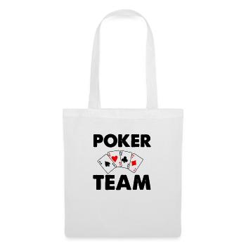 Poker Team - Tote Bag - white - Front