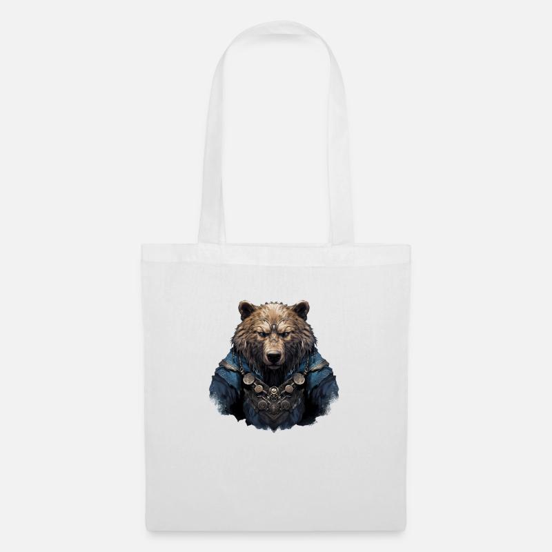 Vikings Bear - Tote Bag - white