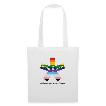 blockedTitle - Stoffbeutel - Weiß - Vorne