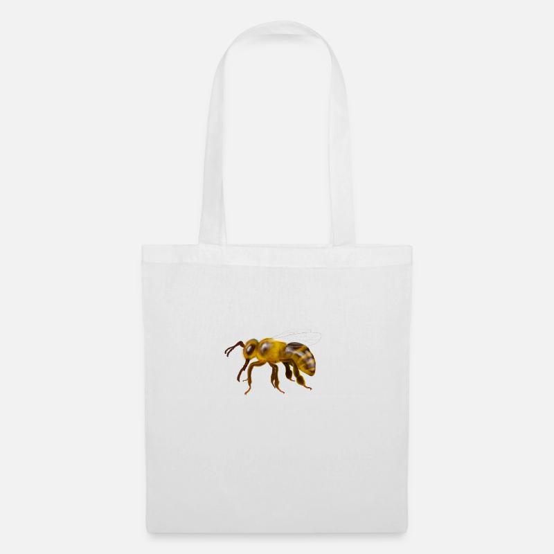 Bee - Tote Bag - white