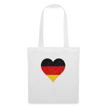 Deutschland in vielen Sprachen - Stoffbeutel - Weiß - Vorne