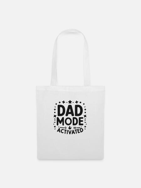 Papa-Modus aktiviert - Stoffbeutel - Weiß