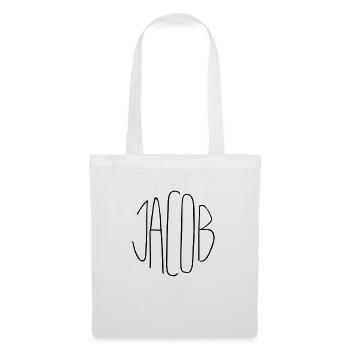 Jacob - Sac en tissu - blanc - Devant